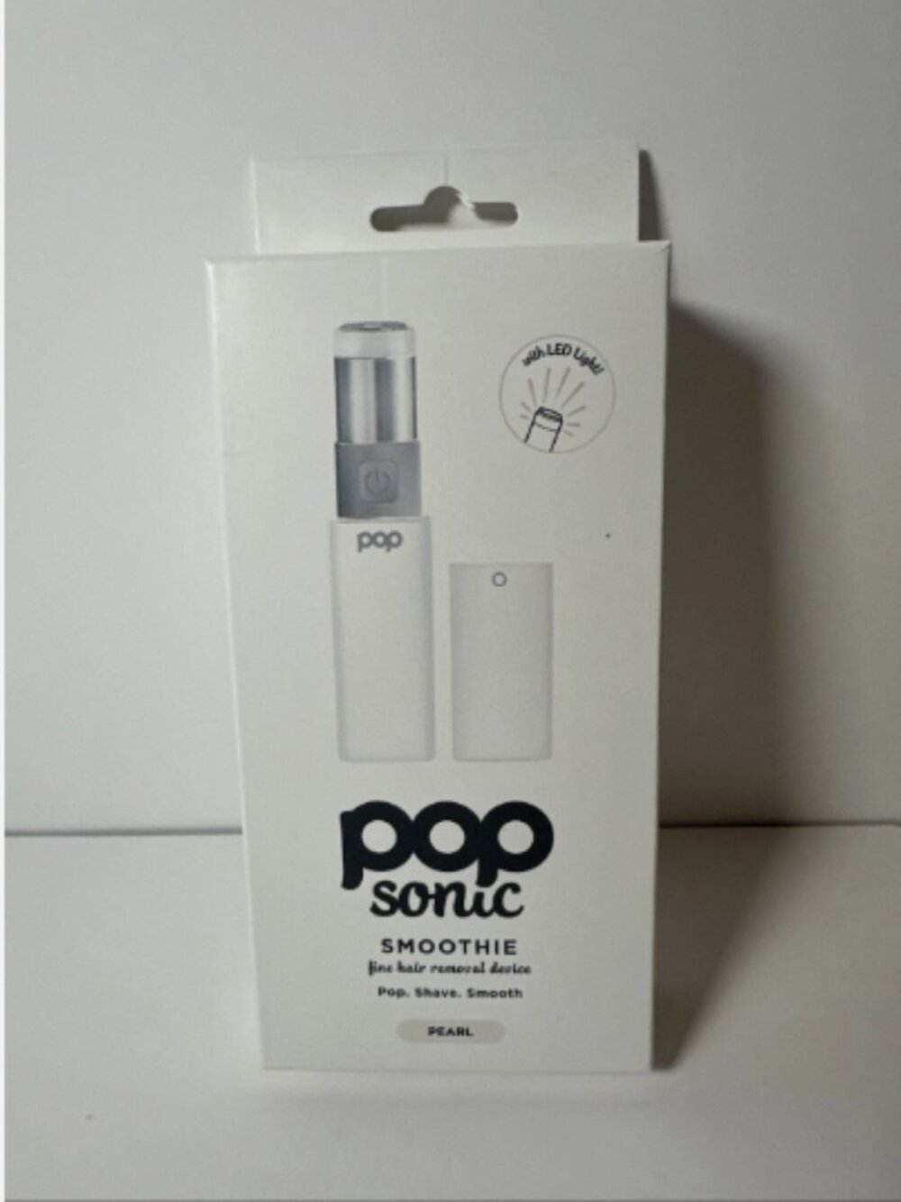 Pop Sonic Smoothie 2.0 Hair Removal Tool-White-NEW-A549768